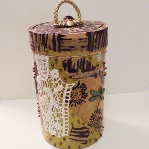 Custom Designed Decorative Barrel Box